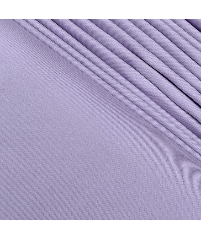 Teplákovina jednobarevná lila 280g