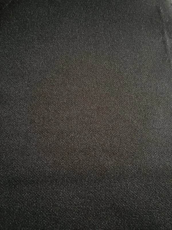 Molton fleece černý