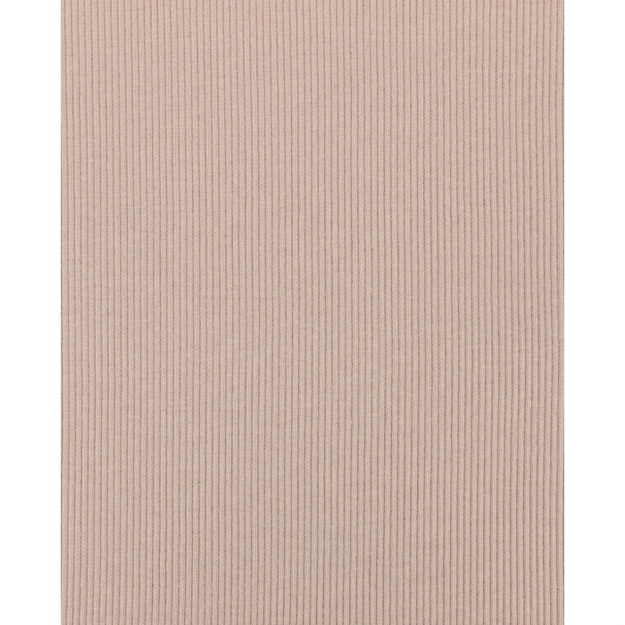 Úplet žebrovaný béžový