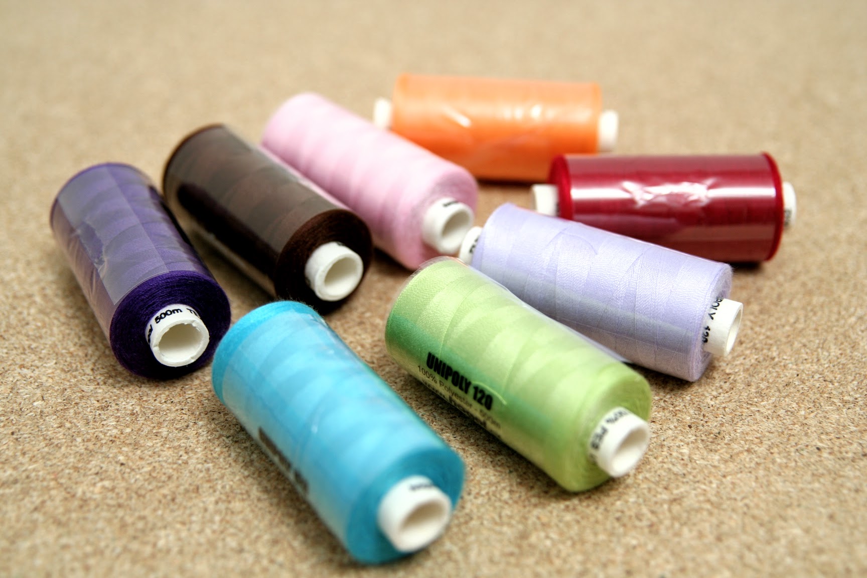 Nitě Hagal - modrá tyrkysová aqua 500m (14x2)