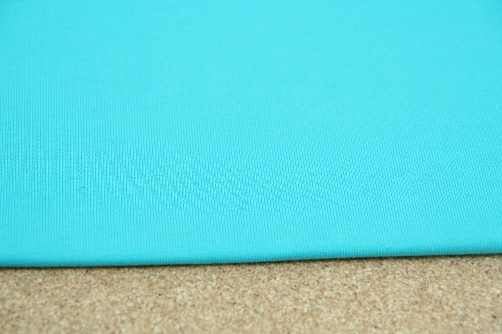 Teplákovina jednobarevná tyrkysová 230g