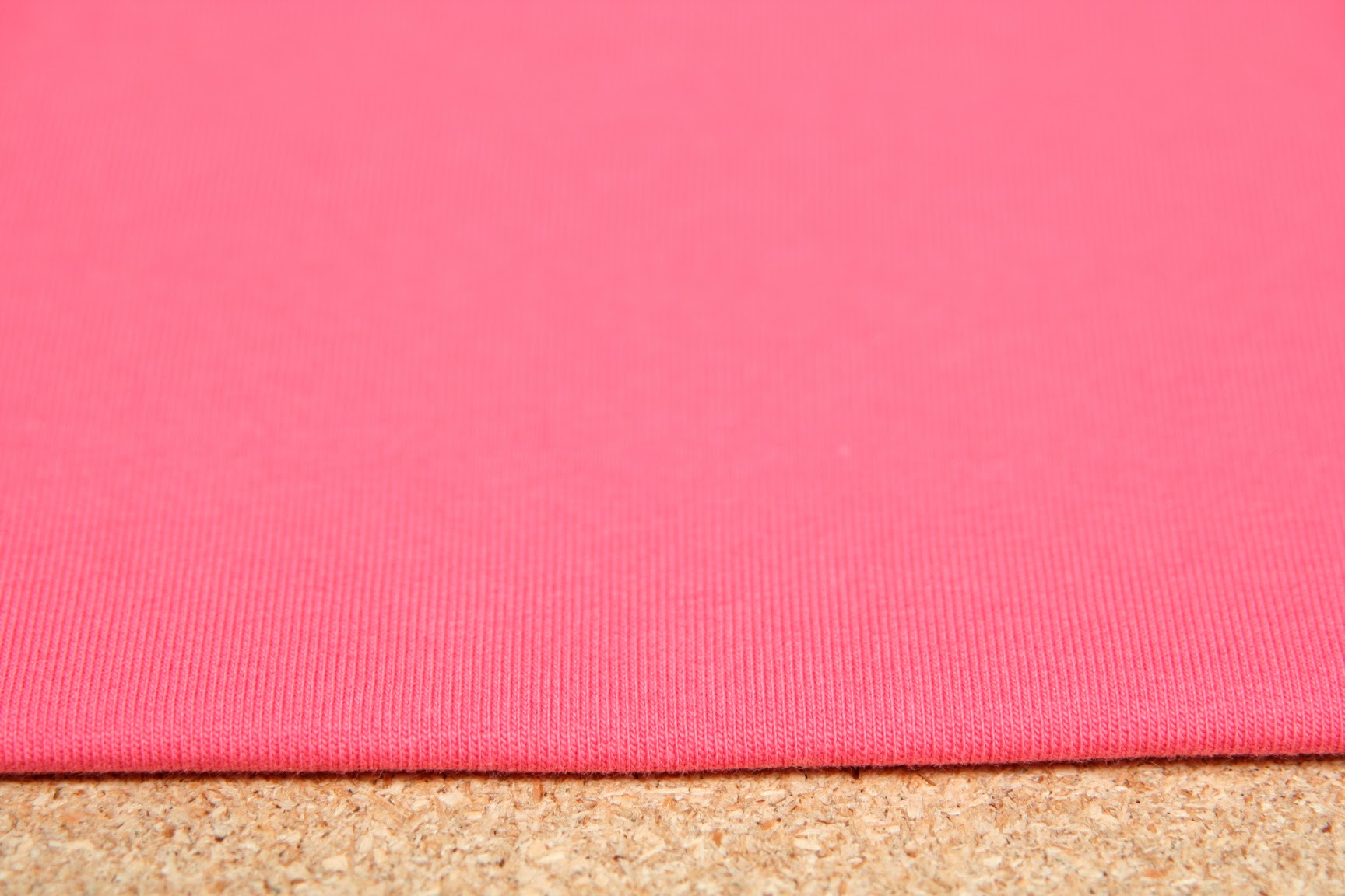 Teplákovina jednobarevná broskvová 230g