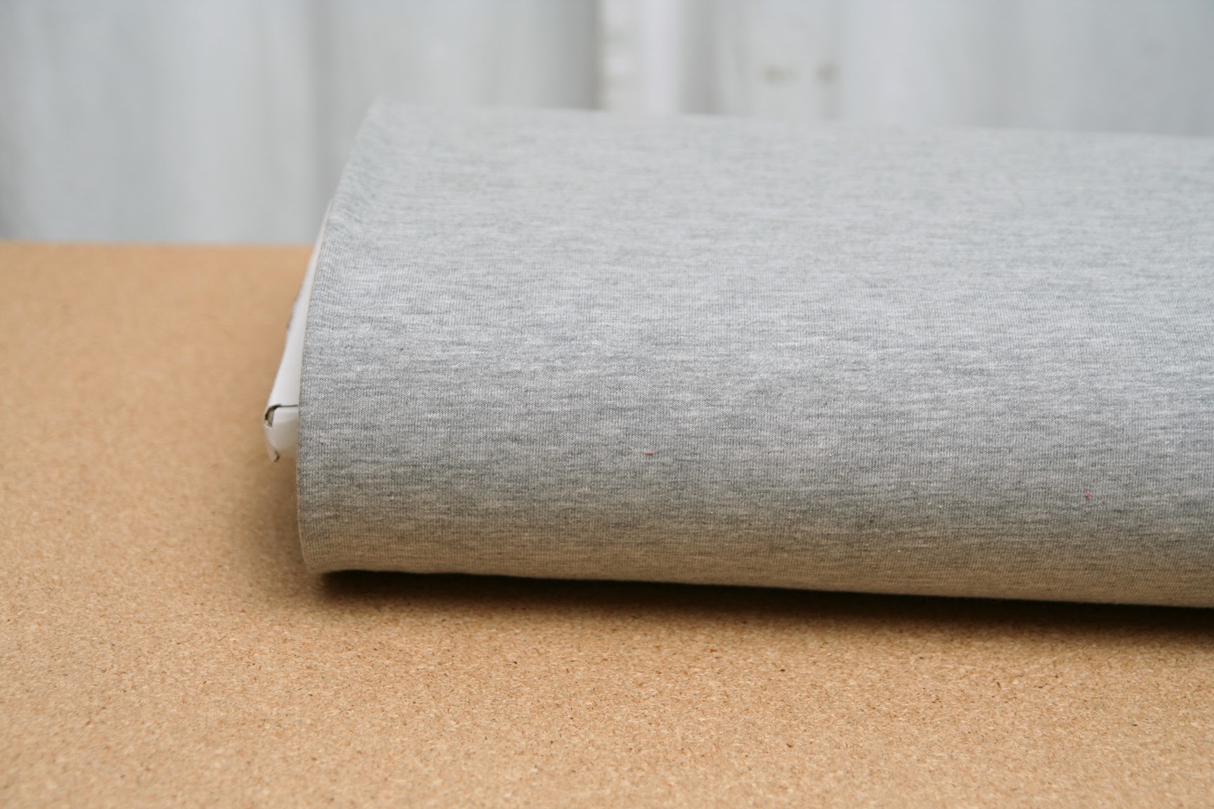 Teplákovina jednobarevná šedá melé sv. 230g