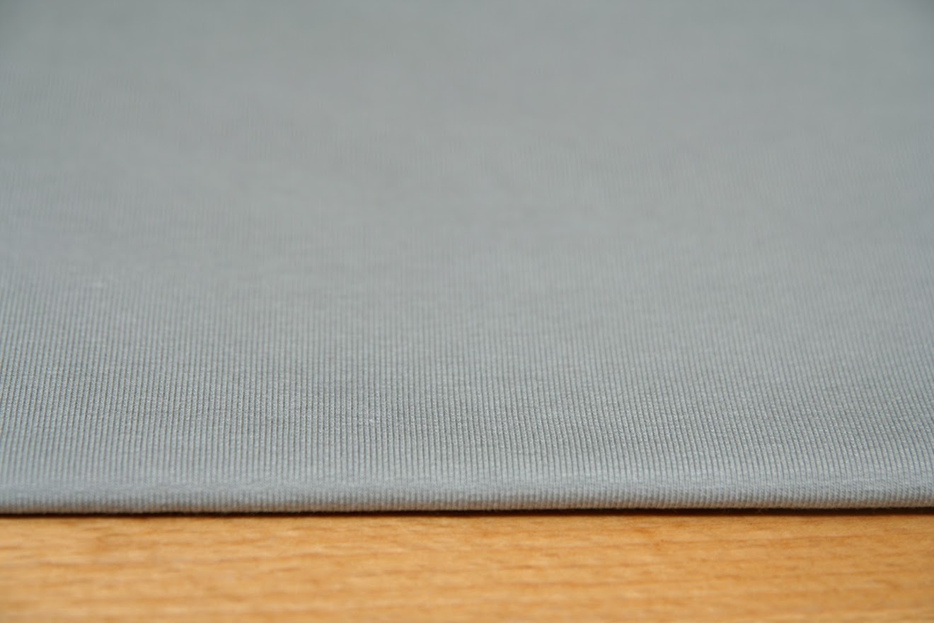 Teplákovina jednobarevná šedá světlá 290g #05