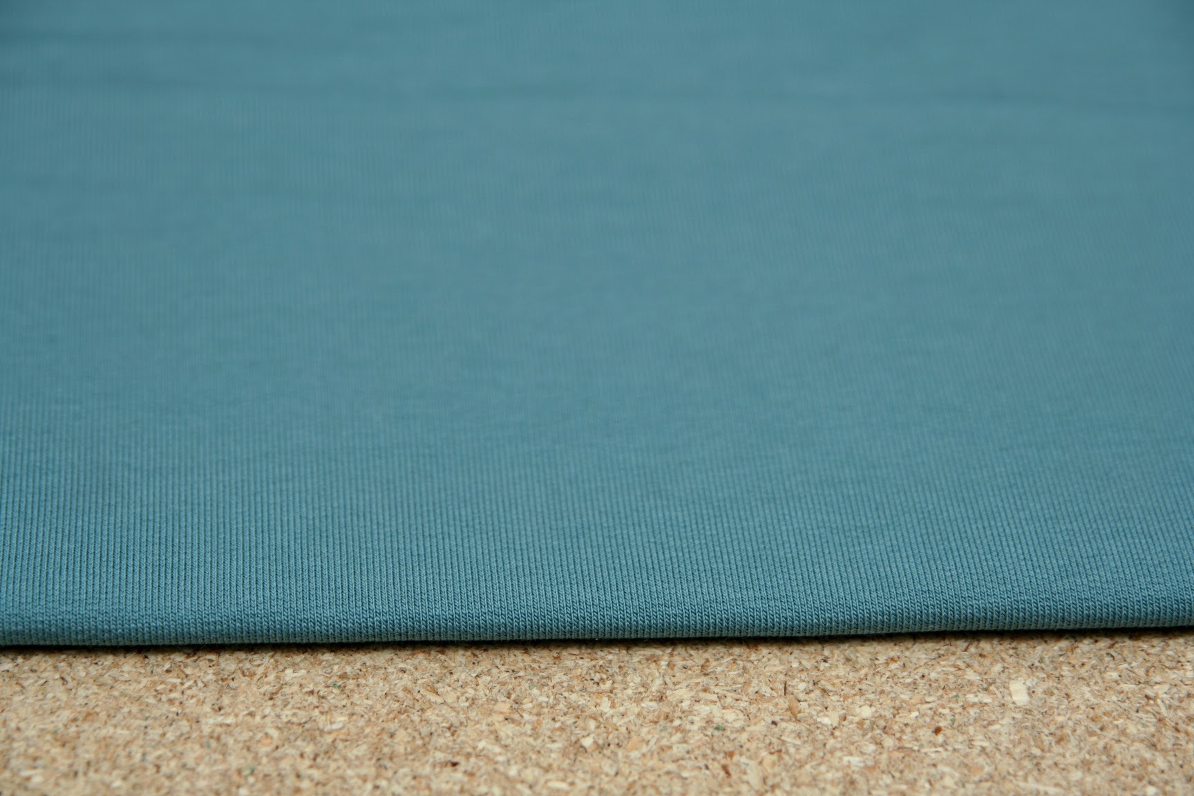 Teplákovina jednobarevná jeansová tm. 290g