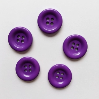 Knoflík fialový 27mm