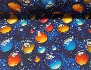 Softshell balonky na tmavě modré