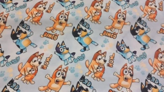 Teplákovina potisk pejsci Bluey