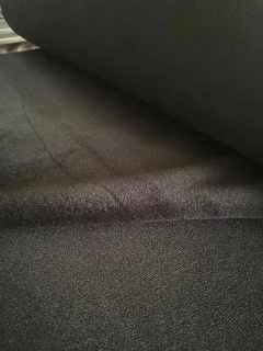 Molton fleece černý