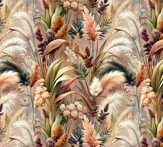 Teplákovina "Boho Garden"