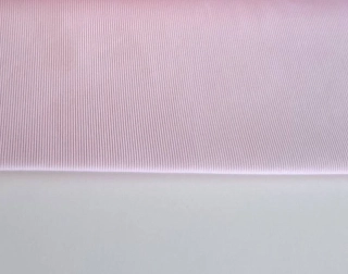 Náplet žebro světle růžový BABY 350g š 100cm