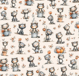 🐱 Teplákovina – Veselé kočičky