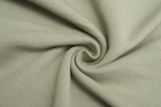 Teplákovina jednobarevná šedá oliva 260g #33