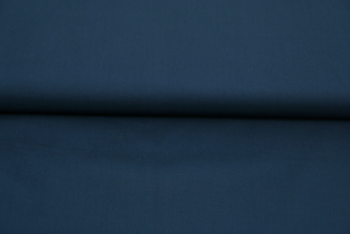 Bavlněný popelín tmavě modré