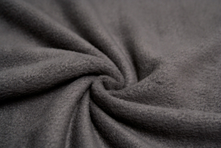 Polar fleece šedý tmavý antipilling